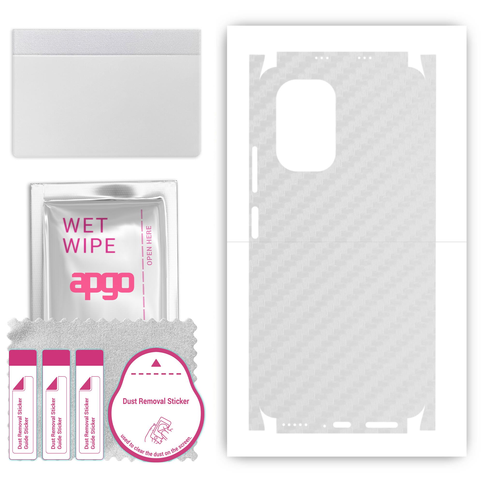 apgo Protective Skin Sticker for the back+sides compatible with Xiaomi Mi 11X, Full Wrap Film, Foil, Vinyl - Pattern Transparent Carbon
apgo Protective Skin Sticker for the back+sides compatible with Xiaomi Mi 11X, Full Wrap Film, Foil, Vinyl - Pattern Transparent Carbon