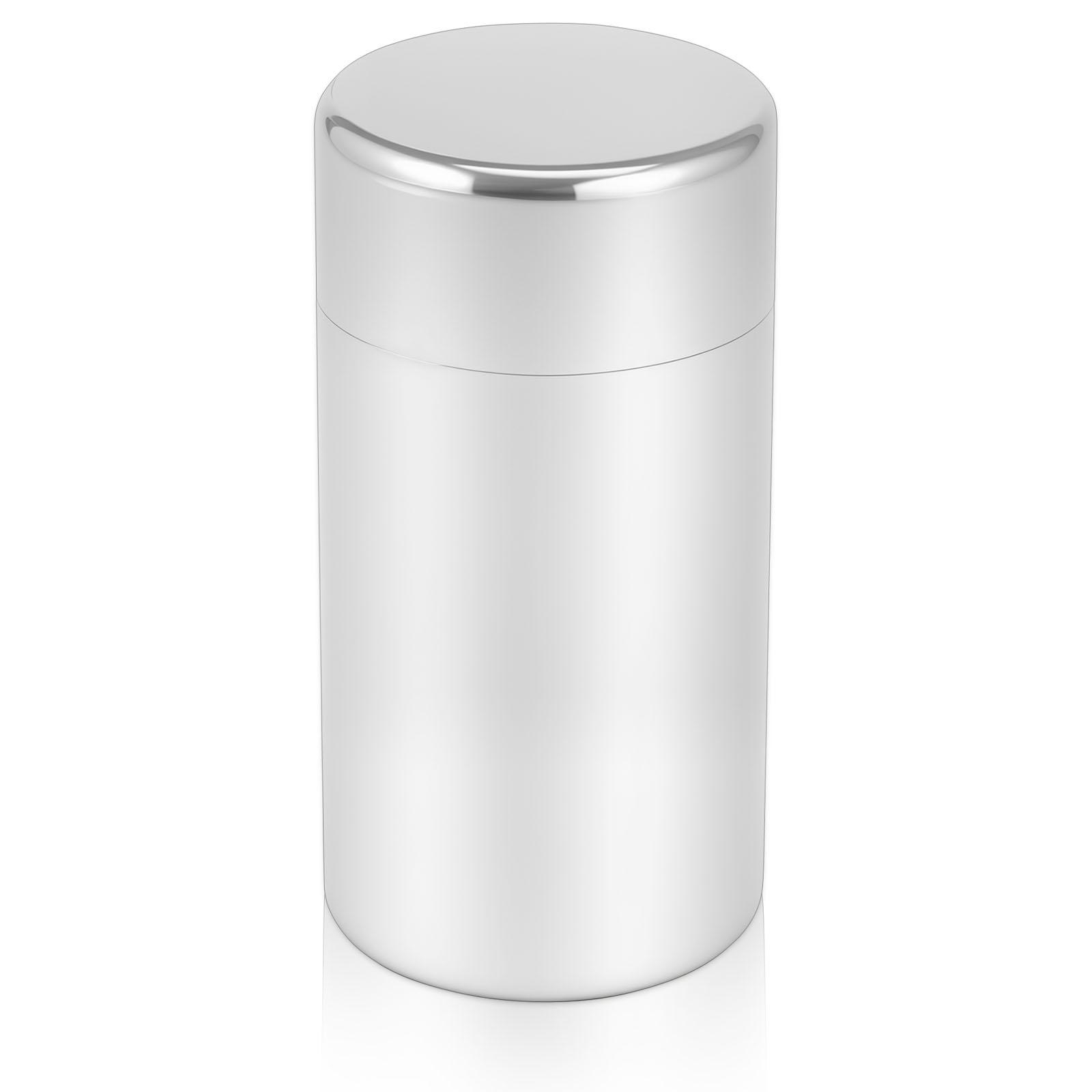 Stainless Steel Tea Canister Double Seal Coffee Bean Storage Container with Lid Portable Sugar Can for Loose Tea Seasoning 2.95x4.33inch срібний
Stainless Steel Tea Canister Double Seal Coffee Bean Storage Container with Lid Portable Sugar Can for Loose Tea Seasoning 2.95x4.33inch срібний