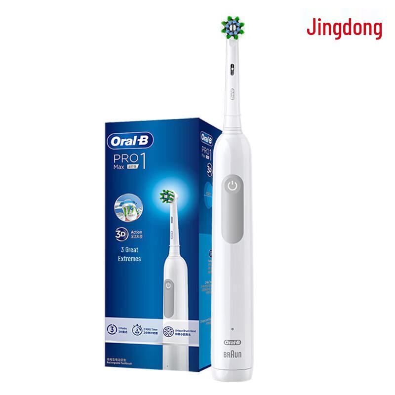 Oral-B Pro1 Max Electric Toothbrush
Oral-B Pro1 Max Electric Toothbrush