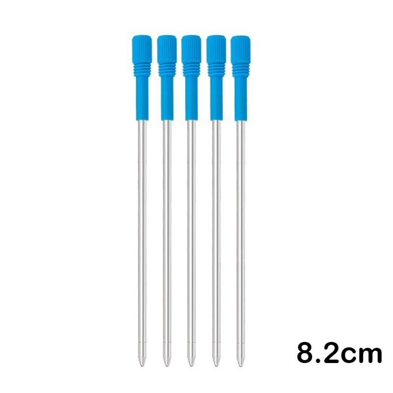 50/20/5 PCS Ballpoint Pen Refills 82mm Pen Refill Metal Blue Black Pen Refills Gifts Stationery School Office Supplies
50/20/5 PCS Ballpoint Pen Refills 82mm Pen Refill Metal Blue Black Pen Refills Gifts Stationery School Office Supplies
