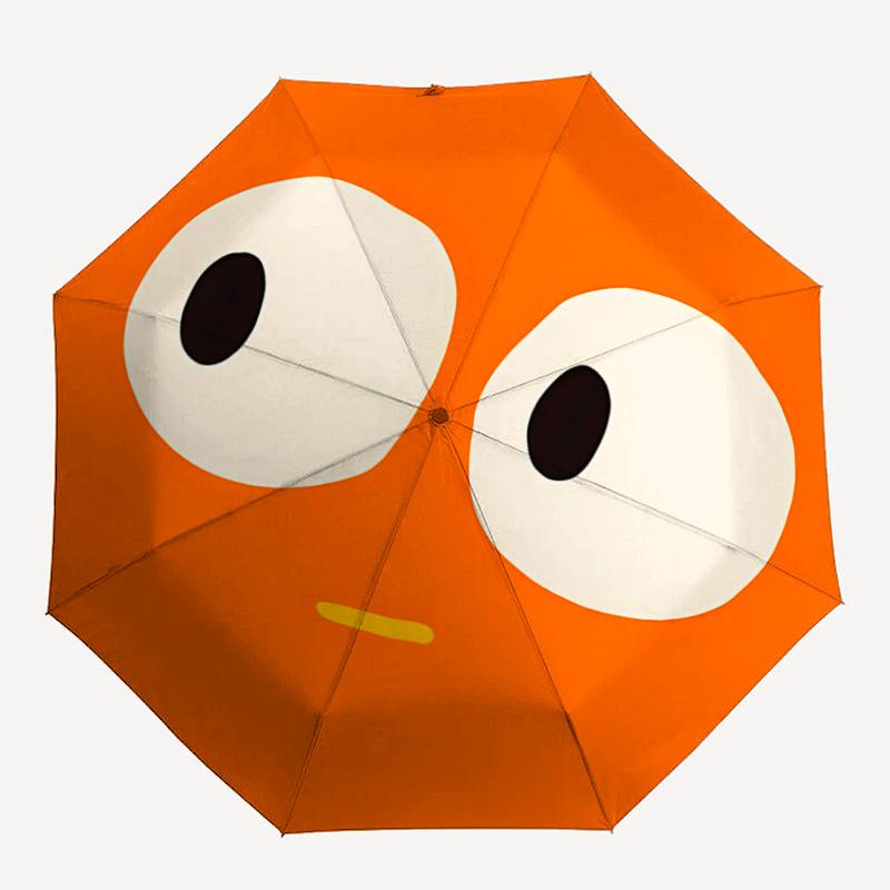 1pc Orange Circle Eyes Umbrella That Opens Closes Automatically Perfect Gift with a Convenient Folding Mechanism 59
1pc Orange Circle Eyes Umbrella That Opens Closes Automatically Perfect Gift with a Convenient Folding Mechanism 59