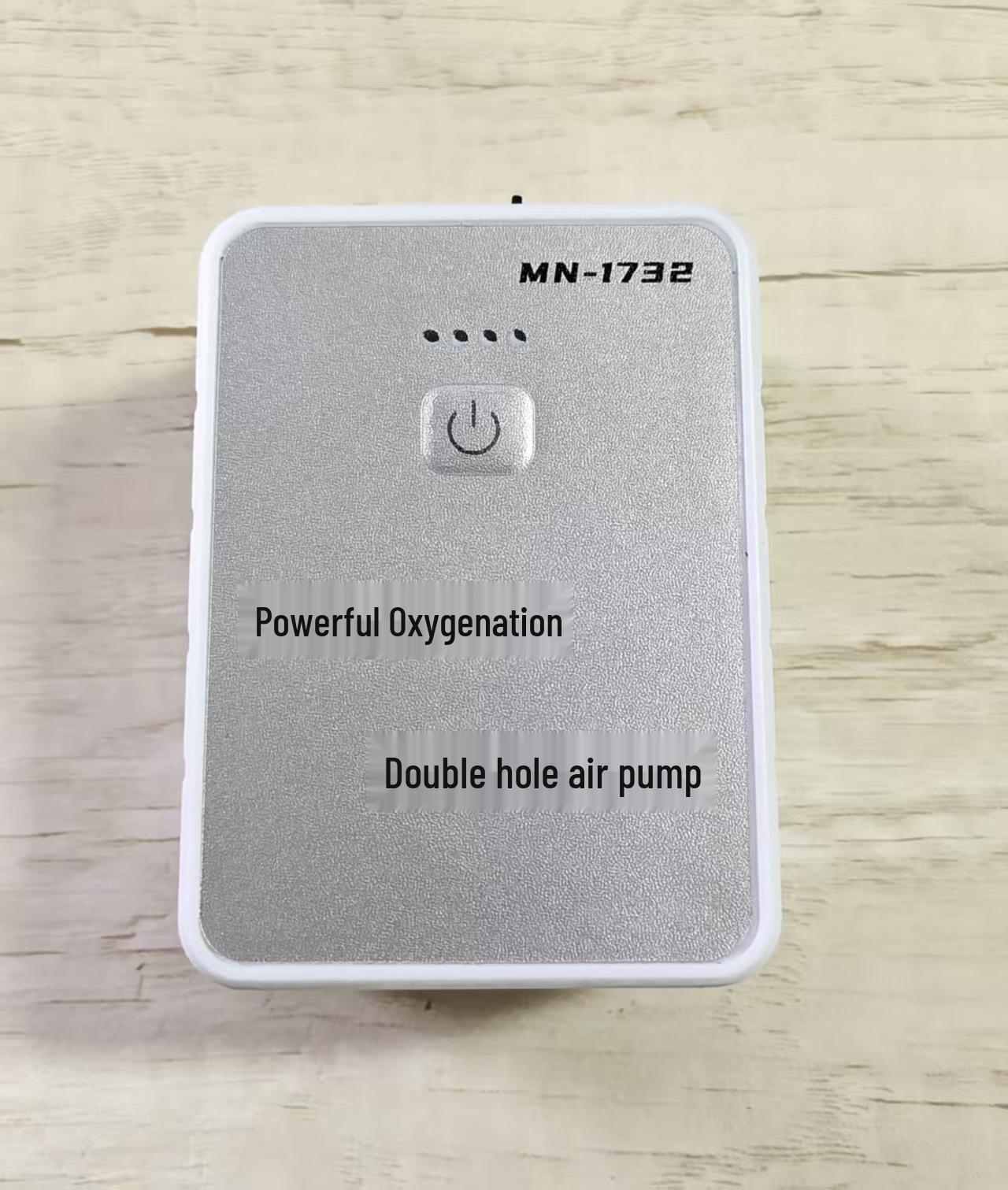 USB Rechargeable Oxygen Pump: Ultra-Quiet for Outdoor Fishing & Home Fish Tanks With Wireless Lithium Battery
USB Rechargeable Oxygen Pump: Ultra-Quiet for Outdoor Fishing & Home Fish Tanks With Wireless Lithium Battery
