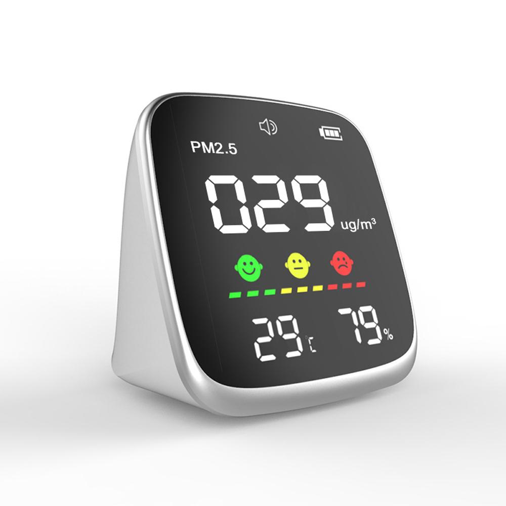 Перезаряжаемый через USB детектор PM2.5, термогигрометр, домашний детектор воздуха, анализатор качества воздуха в помещении, загрязнение воздуха в доме
Перезаряжаемый через USB детектор PM2.5, термогигрометр, домашний детектор воздуха, анализатор качества воздуха в помещении, загрязнение воздуха в доме