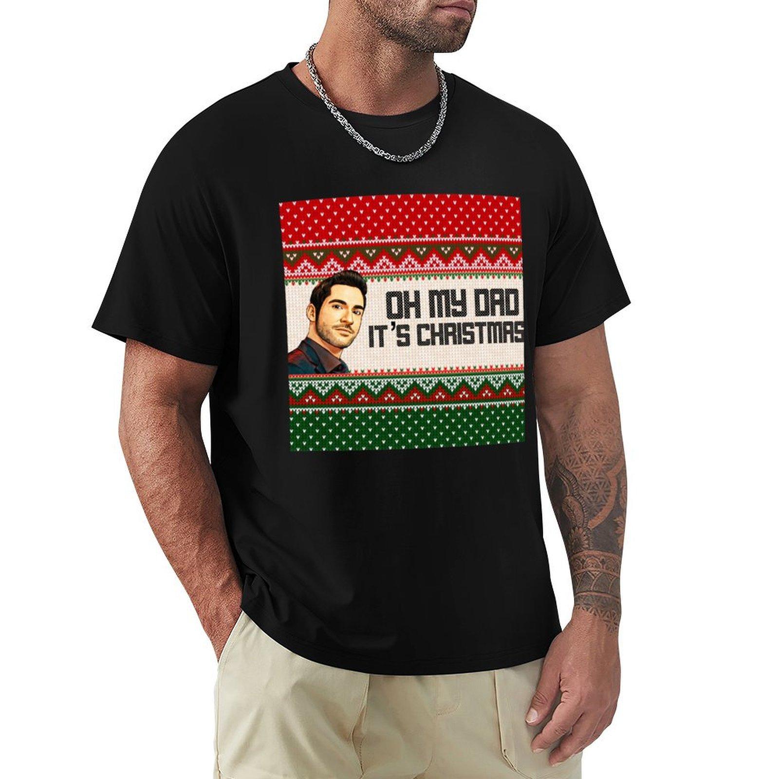 Lucifer oh my dad its Christmas TShirt korean fashion funny gifts vintage t shirt men 4XL
Lucifer oh my dad its Christmas TShirt korean fashion funny gifts vintage t shirt men 4XL