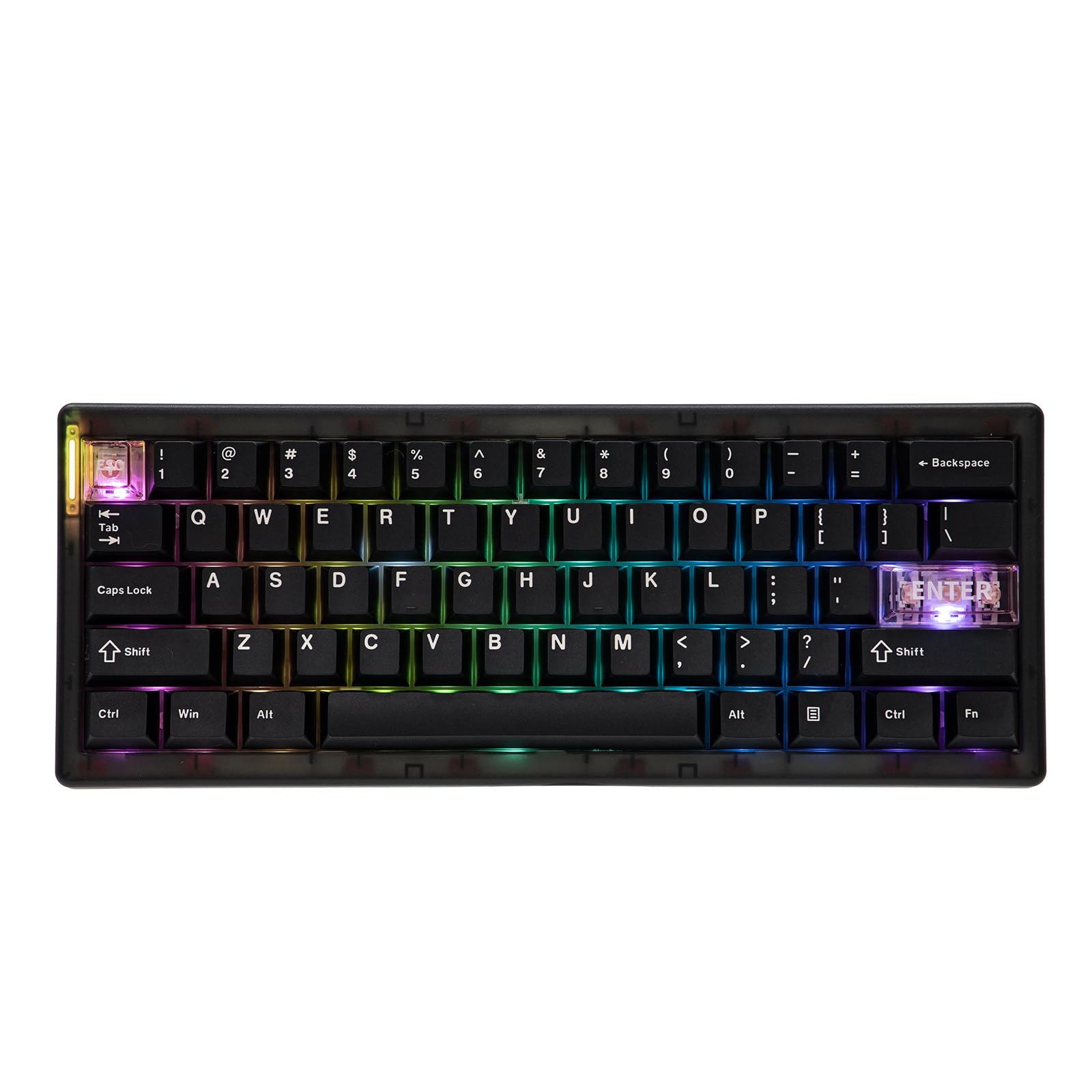 MechLands CIDOO QK61 V2 VIA Програмована компактна клавіатура Бездротова ігрова клавіатура Сумісна з гарячою заміною Спеціальна прокладка клавіатури Механічна клавіатура з чорний
MechLands CIDOO QK61 V2 VIA Програмована компактна клавіатура Бездротова ігрова клавіатура Сумісна з гарячою заміною Спеціальна прокладка клавіатури Механічна клавіатура з чорний
