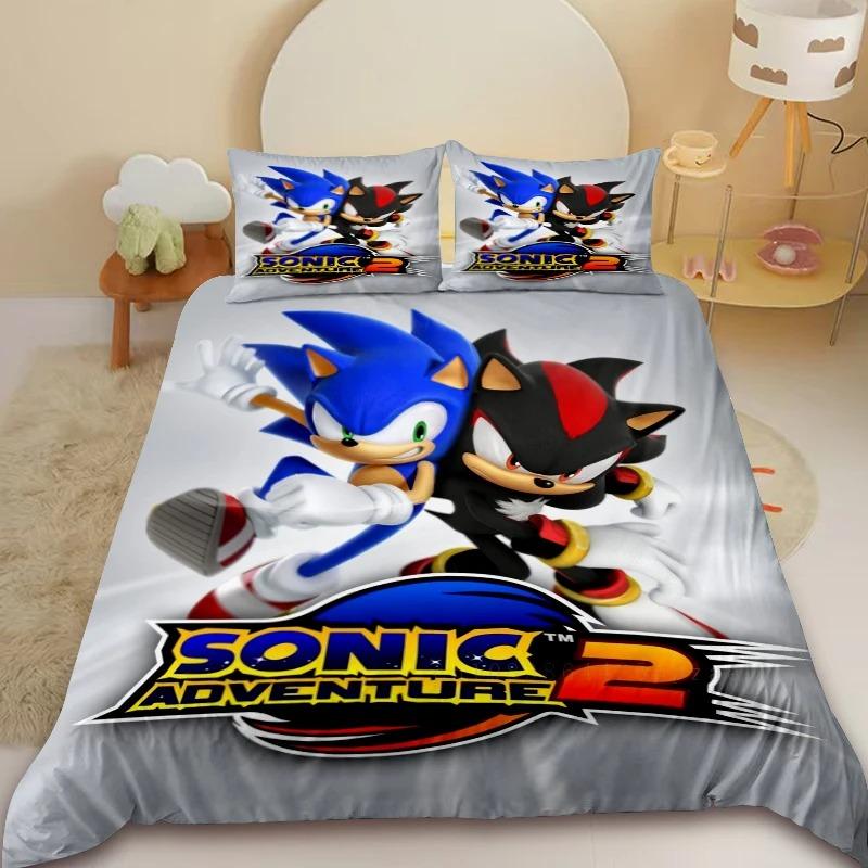 2/3pcs Sonic Duvet Cover Set Cartoon Bedding Set Comforter Cover for Bedroom Decor Children Best Holiday Gifts 135x200cm
2/3pcs Sonic Duvet Cover Set Cartoon Bedding Set Comforter Cover for Bedroom Decor Children Best Holiday Gifts 135x200cm