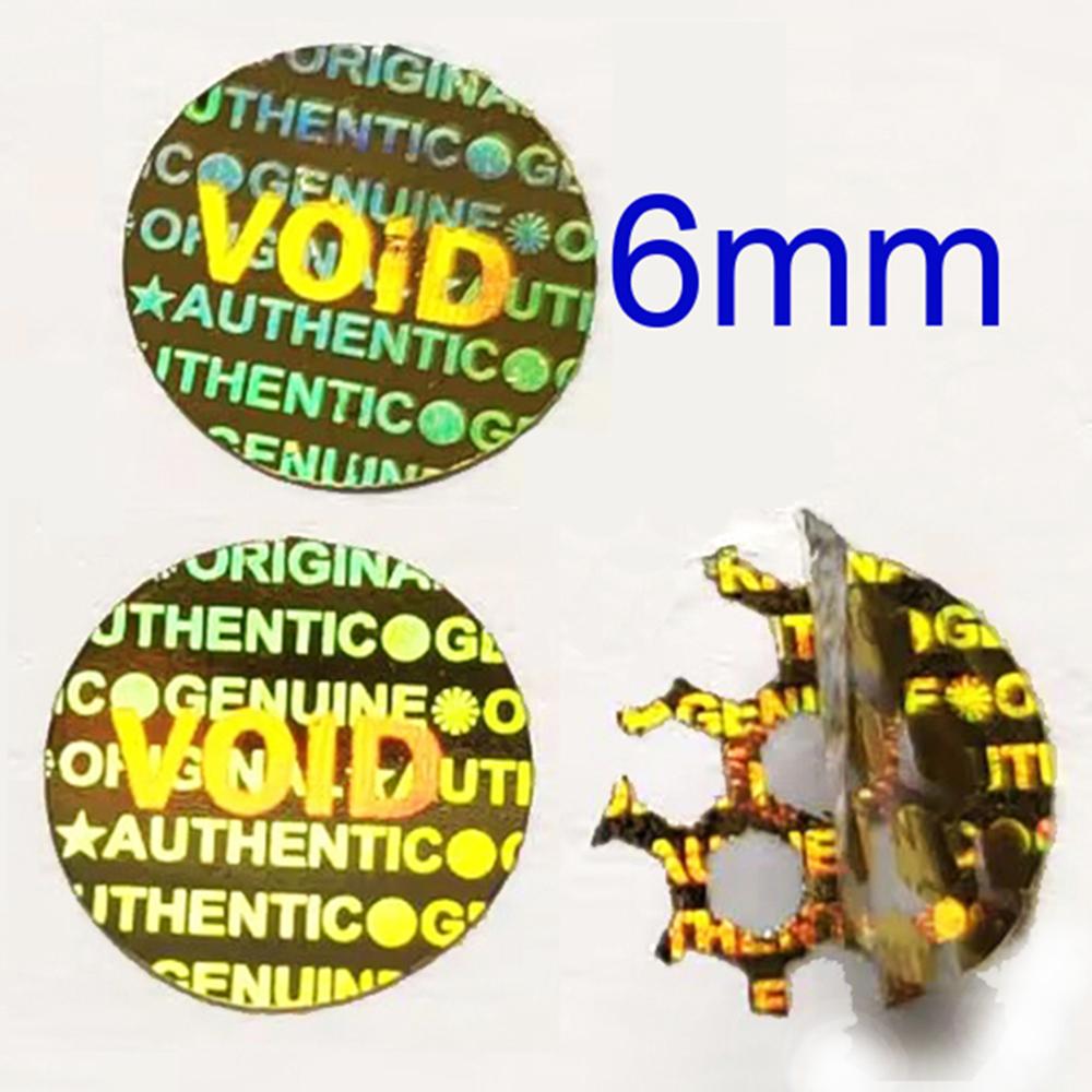 200pcs 6mm Gold Color Hologram Sticker GENUINE AUTHENTIC ORIGINAL Security Seal Honeycomb Left If Removed or Tampered With
200pcs 6mm Gold Color Hologram Sticker GENUINE AUTHENTIC ORIGINAL Security Seal Honeycomb Left If Removed or Tampered With