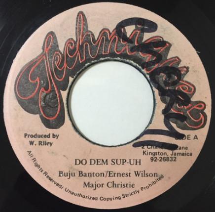 7-дюймовая пластинка BUJU BANTON / ERNEST WILSON / MAJOR - Do Dem Sup-Uh NONE Techniques 1992 Ямайка Регги, Ска и Даб Б/У 
7-дюймовая пластинка BUJU BANTON / ERNEST WILSON / MAJOR - Do Dem Sup-Uh NONE Techniques 1992 Ямайка Регги, Ска и Даб Б/У