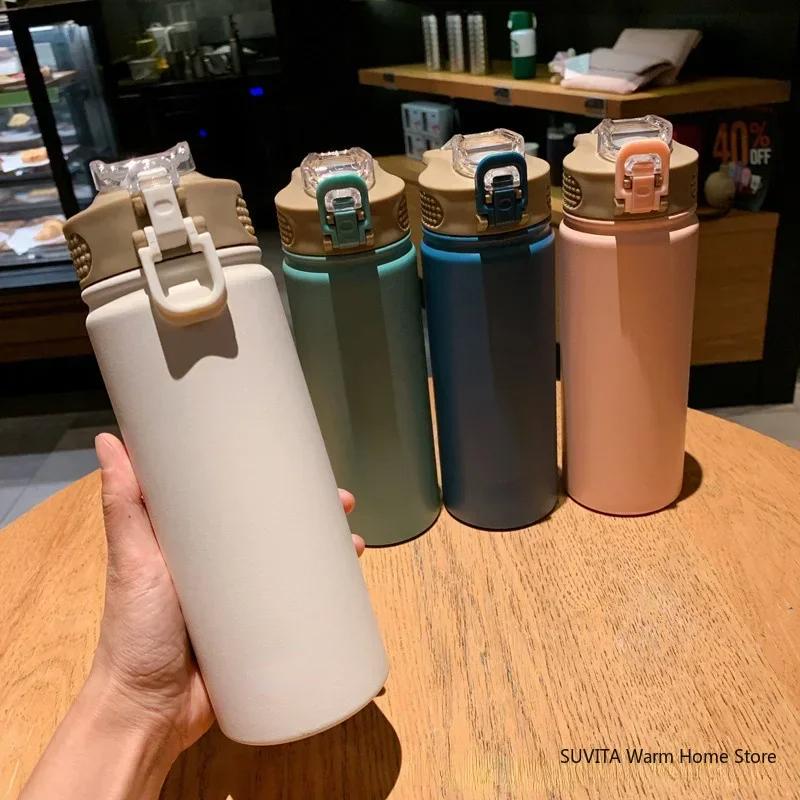 Thermos Cup with Straw 600/750ml Stainless Steel Thermal Bottle Cover Insulation Straight Cup Flask Water Tumbler Mug 750ML білий
Thermos Cup with Straw 600/750ml Stainless Steel Thermal Bottle Cover Insulation Straight Cup Flask Water Tumbler Mug 750ML білий