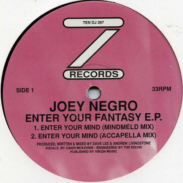 7inch Record JOEY NEGRO - Enter Your Fantasy EP RCA60 10 Records 1981 UK Dance & Electronica Used
7inch Record JOEY NEGRO - Enter Your Fantasy EP RCA60 10 Records 1981 UK Dance & Electronica Used