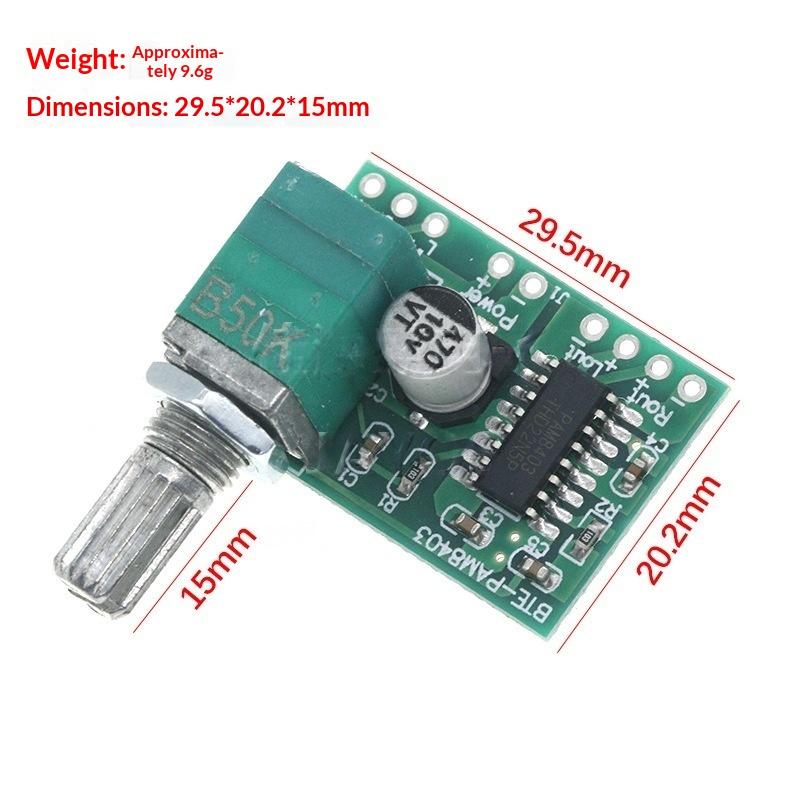 1/3Pcs 2 * 3W Volume Control With Potentionmeter Mini Pam8403 Dc5V 2 Channel Usb Digital Audio Amplifier Board Module A1
1/3Pcs 2 * 3W Volume Control With Potentionmeter Mini Pam8403 Dc5V 2 Channel Usb Digital Audio Amplifier Board Module A1