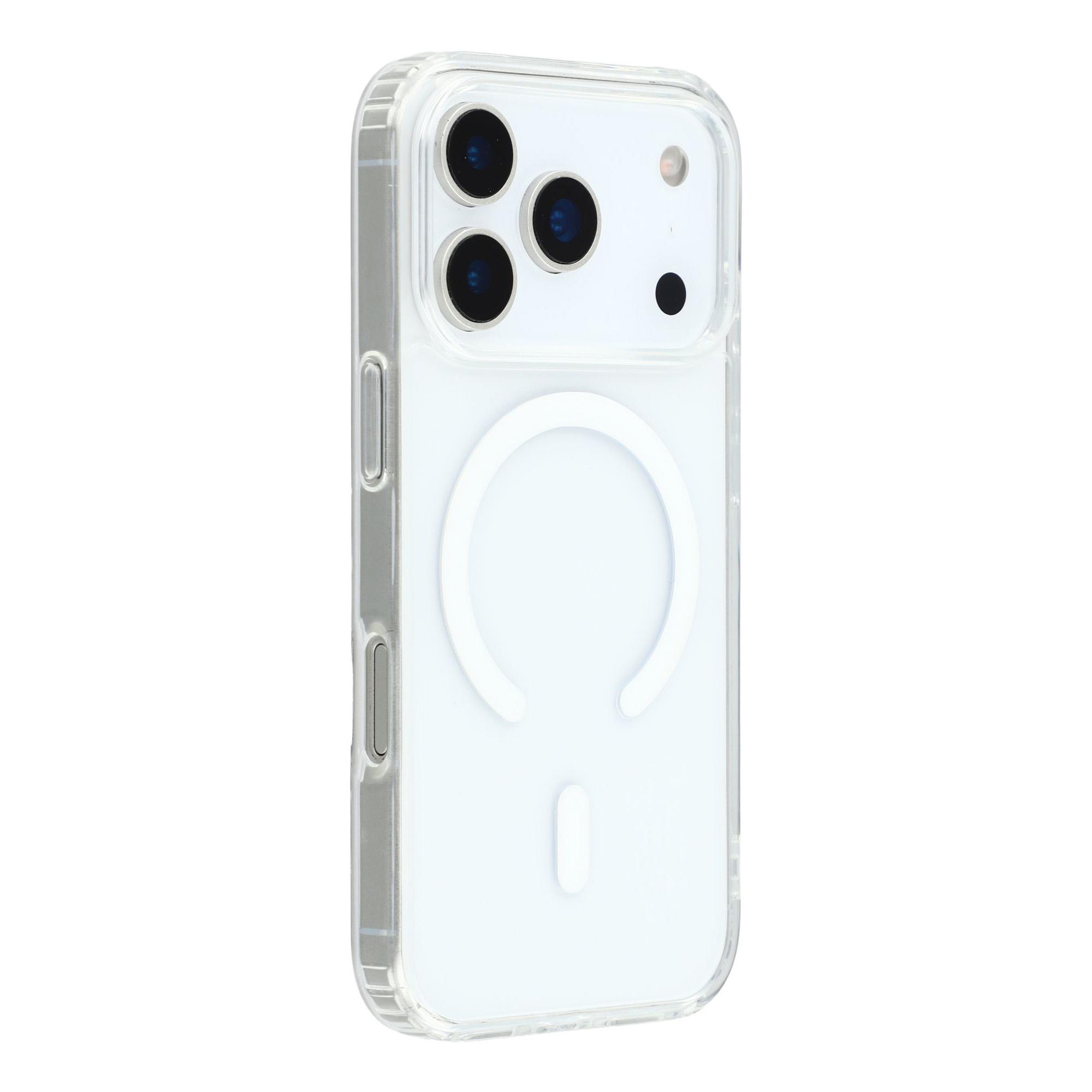 KIGC For iPhone 17 Pro Clear Case Compatible with MagSafe TPU+PC Shockproof Phone Back Cover
KIGC For iPhone 17 Pro Clear Case Compatible with MagSafe TPU+PC Shockproof Phone Back Cover
