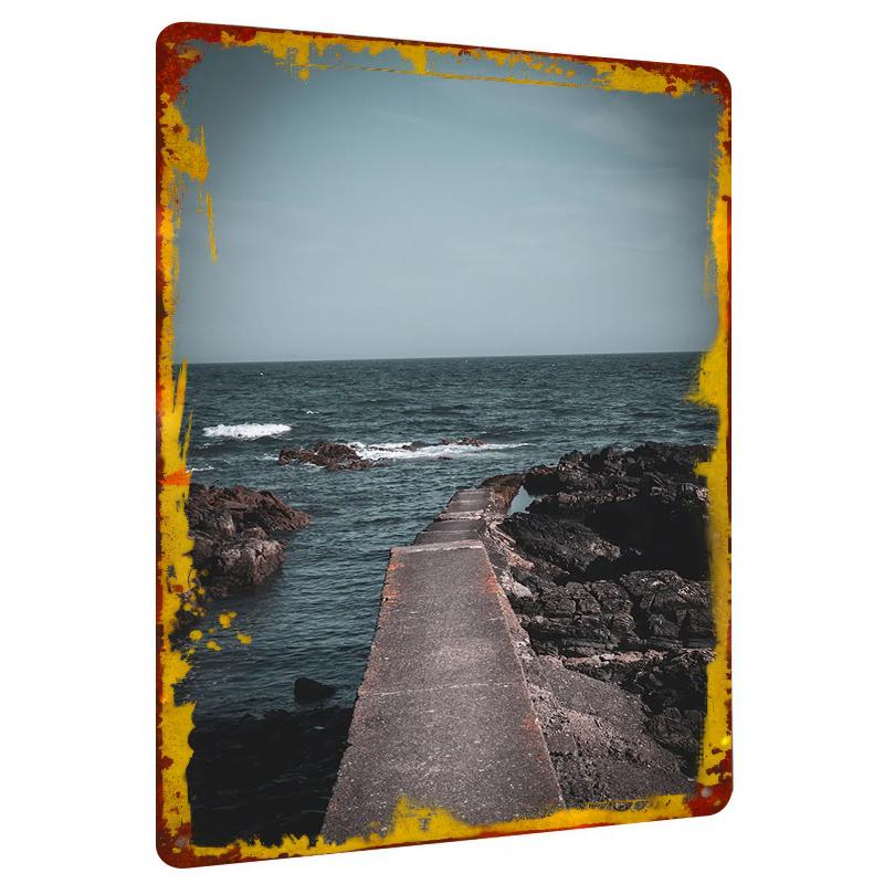 Seaside Landscape Custom Iron Painting Wave Reef Metal Wall Art Decor for Living Room Home Decoration 20x30cm(7.8x11.8inch)
Seaside Landscape Custom Iron Painting Wave Reef Metal Wall Art Decor for Living Room Home Decoration 20x30cm(7.8x11.8inch)