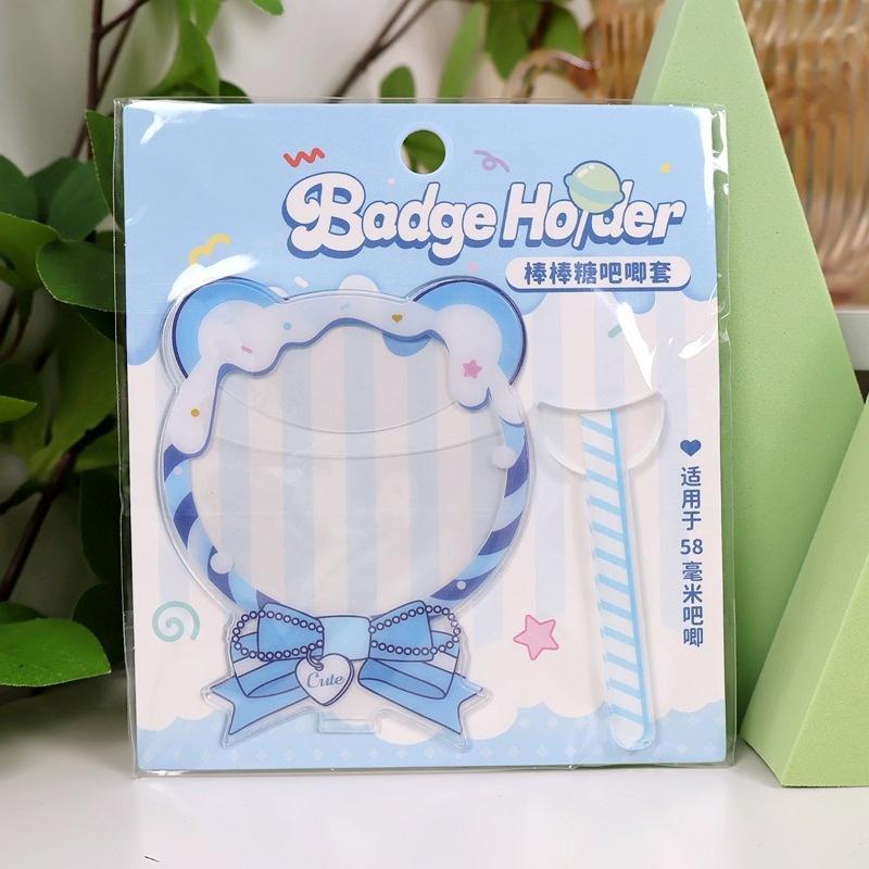 Cute Cartoon Lollipop Shaped Badge Protective Cover Y2K 58Mm Pins Beautify Handheld Decoration Display Accessories синій
Cute Cartoon Lollipop Shaped Badge Protective Cover Y2K 58Mm Pins Beautify Handheld Decoration Display Accessories синій