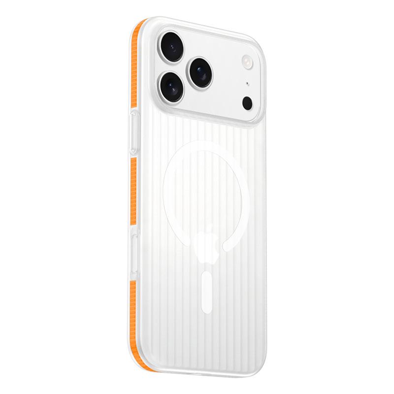 Corrugated Non-Slip Magnetic Case: Semi-Transparent Frosted Protective Cover for iPhone 17, iPhone 16. iPhone 17 Pro
Corrugated Non-Slip Magnetic Case: Semi-Transparent Frosted Protective Cover for iPhone 17, iPhone 16. iPhone 17 Pro