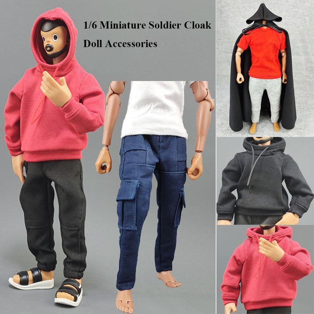 Trendy Clothing Hoodies Soldier Casual Pants Soldier Figure Accessory 1/6 Miniature Clothing
Trendy Clothing Hoodies Soldier Casual Pants Soldier Figure Accessory 1/6 Miniature Clothing