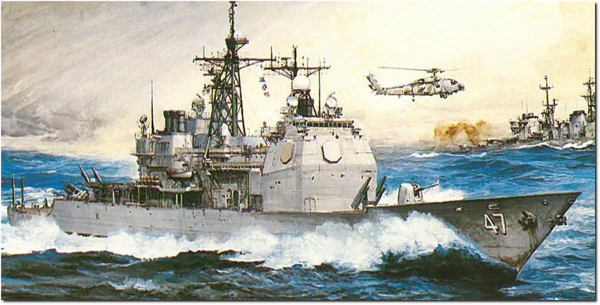 Американский ракетный крейсер «Тикондерога» Platts Dragon, пластиковая модель DR1003 1/350 USS. CG-47 (Корабль)
Американский ракетный крейсер «Тикондерога» Platts Dragon, пластиковая модель DR1003 1/350 USS. CG-47 (Корабль)
