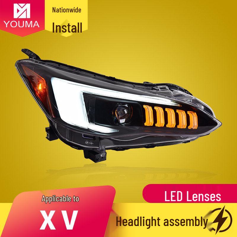 LED Projector Headlight with Dynamic DRL & Sequential Turn Signals for Subaru XV 2018-2021
LED Projector Headlight with Dynamic DRL & Sequential Turn Signals for Subaru XV 2018-2021