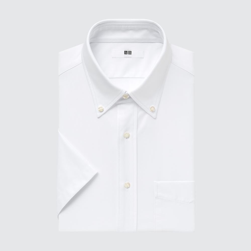 Рубашка из джерси UNIQLO Dry Non-Iron с коротким рукавом и воротником на пуговицах
Рубашка из джерси UNIQLO Dry Non-Iron с коротким рукавом и воротником на пуговицах