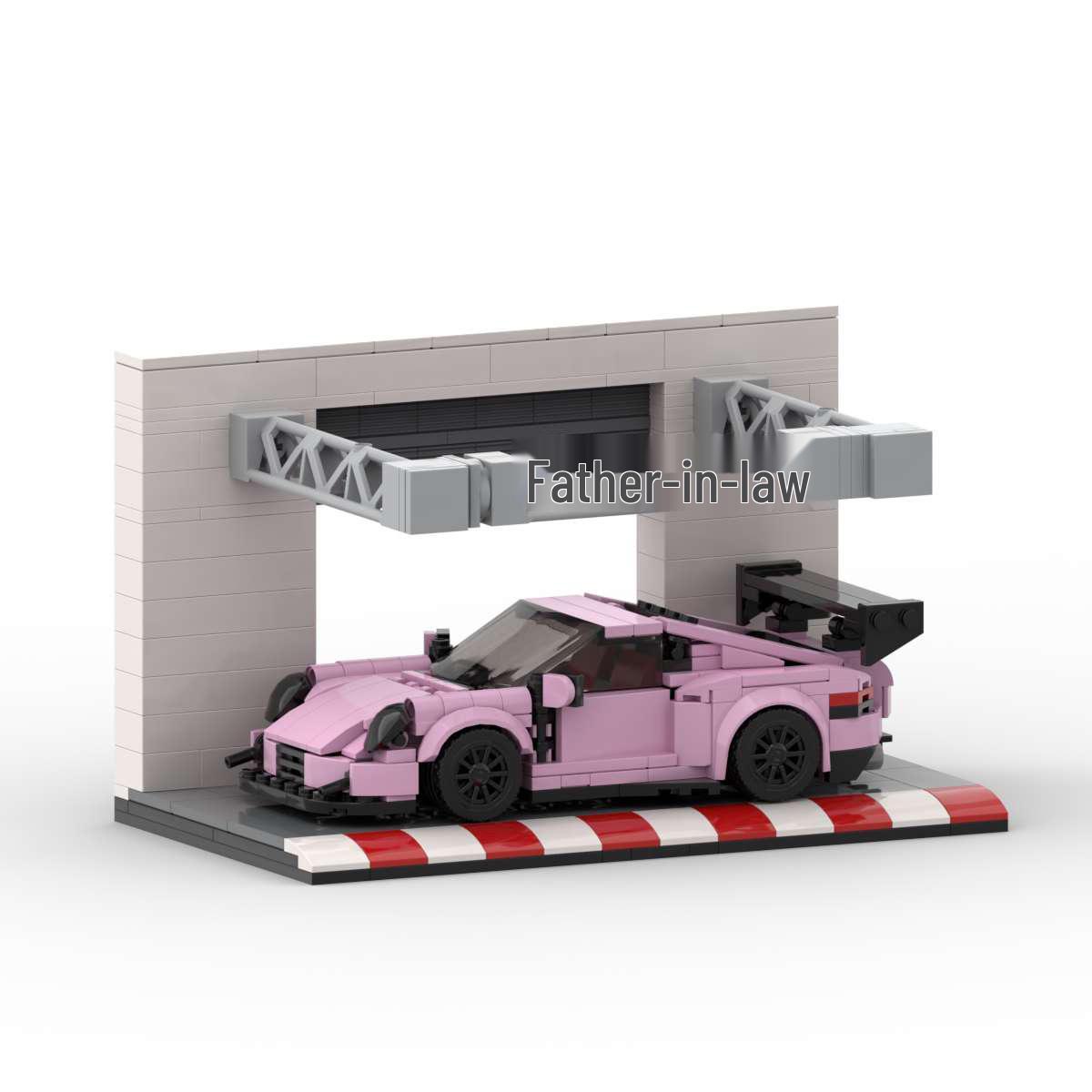 Domestic Building Blocks Compatible with LEGO: MOC-80856 8-Bay Car Speed Racing Pit Stop Display Stand
Domestic Building Blocks Compatible with LEGO: MOC-80856 8-Bay Car Speed Racing Pit Stop Display Stand