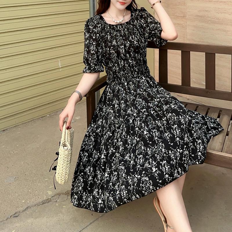 2025 Retro Floral Midi Dress: Elegant Waist-Cinching Puff Sleeve Style 9XL (suggested weight 260-300 jin)
2025 Retro Floral Midi Dress: Elegant Waist-Cinching Puff Sleeve Style 9XL (suggested weight 260-300 jin)