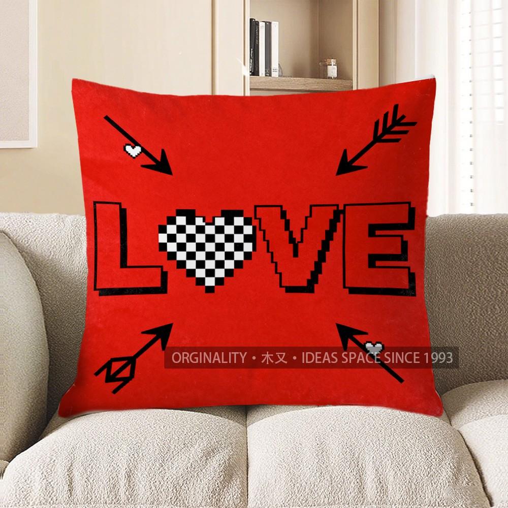 2D Pixel Love Arrow Heart Pattern Pillow Cover Pattern Cushion Cover Suitable For Sofa Bedroom Car Pillow Cover 40x40cm
2D Pixel Love Arrow Heart Pattern Pillow Cover Pattern Cushion Cover Suitable For Sofa Bedroom Car Pillow Cover 40x40cm