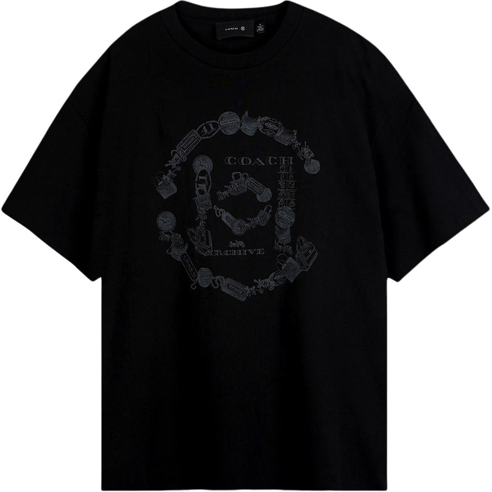 Coach X CLOT SS26 Collaboration Short Sleeve Printed Crew Neck T-Shirt Unisex T-Shirts CDD49-BLK L
Coach X CLOT SS26 Collaboration Short Sleeve Printed Crew Neck T-Shirt Unisex T-Shirts CDD49-BLK L