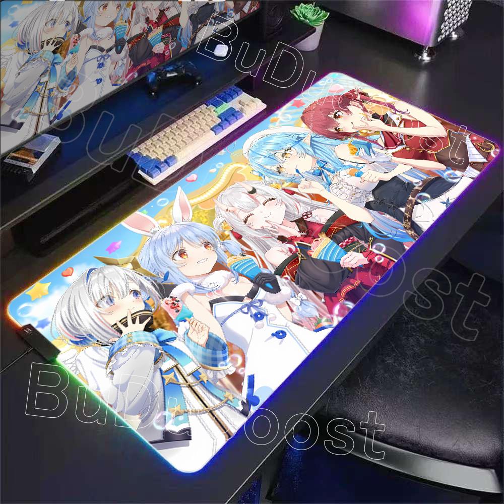 RGB Anime Girl Hololive Hoshimati Suisei Gawr Gura Large Mouse Pad Laptop Mice Mat Tabletop Keyboard Mat Anti-Slip Playmat Gift RGB600x300x3mm
RGB Anime Girl Hololive Hoshimati Suisei Gawr Gura Large Mouse Pad Laptop Mice Mat Tabletop Keyboard Mat Anti-Slip Playmat Gift RGB600x300x3mm