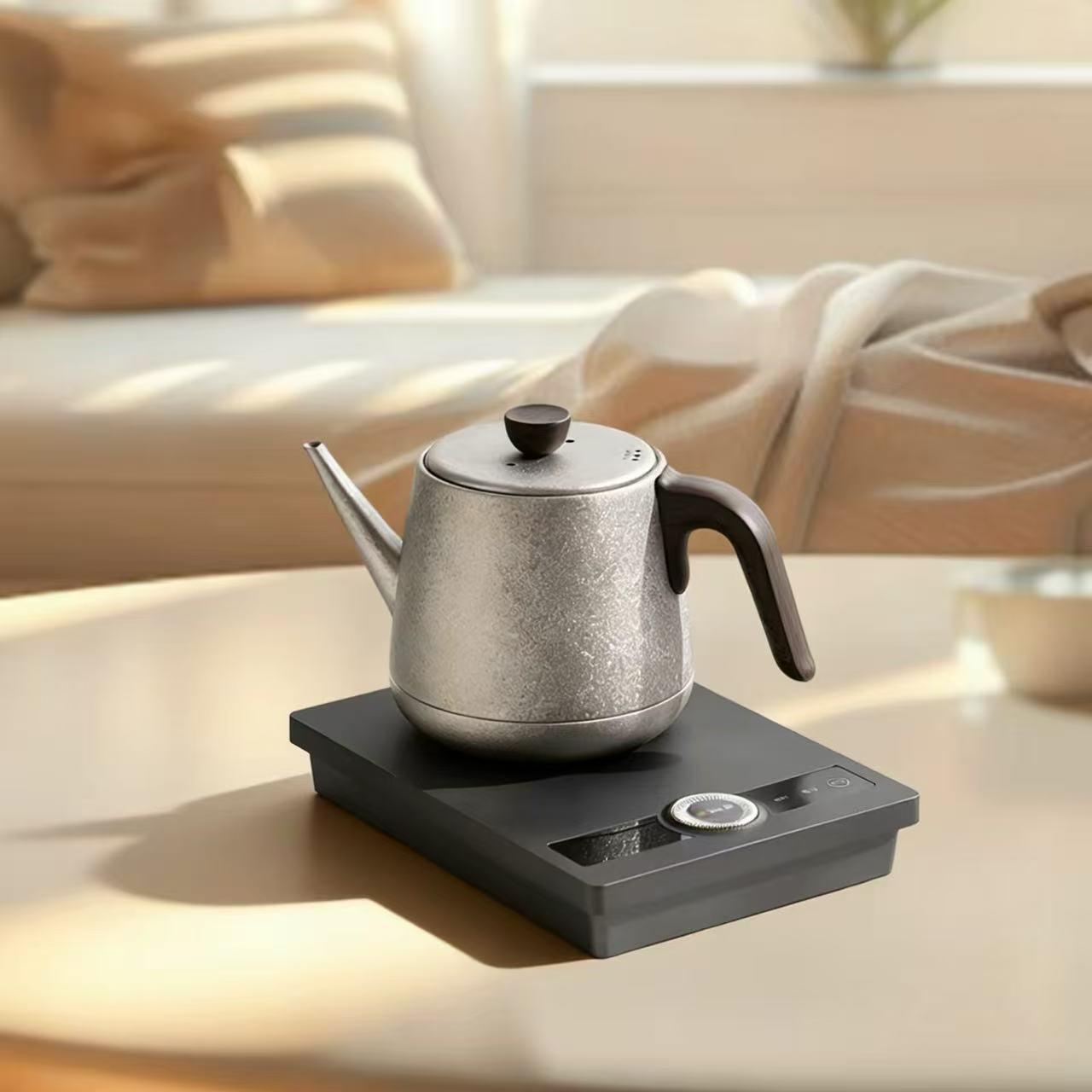 Youmingtang Pure Titanium Electric Kettle: Home Use, Bottom Fill, Constant Temp, Heat Preservation, All-in-One for Tea Making & Boiling.
Youmingtang Pure Titanium Electric Kettle: Home Use, Bottom Fill, Constant Temp, Heat Preservation, All-in-One for Tea Making & Boiling.