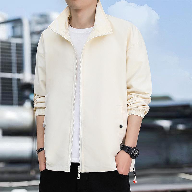 New Young Men s Jacket Stand-up Collar Double-sided Wear Fashion Trend Spring and Autumn M бежевый
New Young Men s Jacket Stand-up Collar Double-sided Wear Fashion Trend Spring and Autumn M бежевый