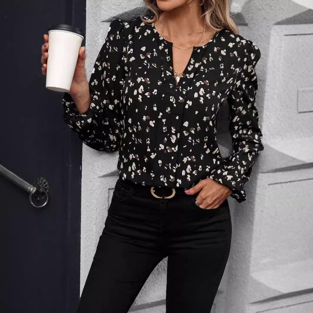 Женская рубашка-топ с рукавами-фонариками и принтом All Match, весна-лето XL
Женская рубашка-топ с рукавами-фонариками и принтом All Match, весна-лето XL