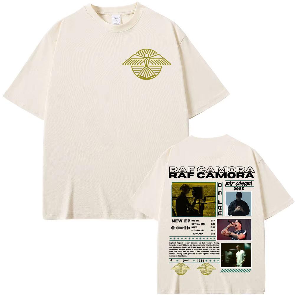 Графическая футболка от рэпера Raf Camora, тур 2025, мужская одежда, винтажная футболка оверсайз, удобная повседневная хлопковая футболка 4XL
Графическая футболка от рэпера Raf Camora, тур 2025, мужская одежда, винтажная футболка оверсайз, удобная повседневная хлопковая футболка 4XL