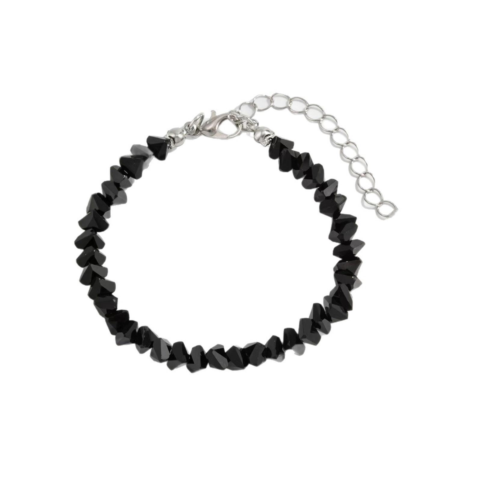 Multi-faceted Irregular Stone Bracelet one size чёрный
Multi-faceted Irregular Stone Bracelet one size чёрный