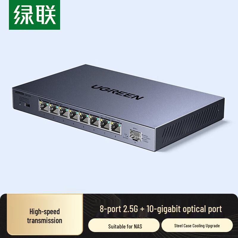 Мережеві комутатори Ugreen Gigabit та 2.5G Ethernet
Мережеві комутатори Ugreen Gigabit та 2.5G Ethernet