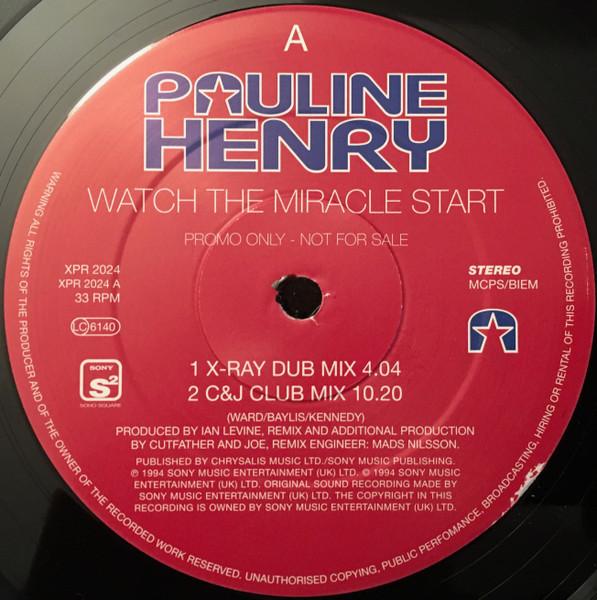 12inch Record PAULINE HENRY - Watch The Miracle Start XPR2024 Sony Soho Squar 1994 UK Dance & Electronica Used
12inch Record PAULINE HENRY - Watch The Miracle Start XPR2024 Sony Soho Squar 1994 UK Dance & Electronica Used