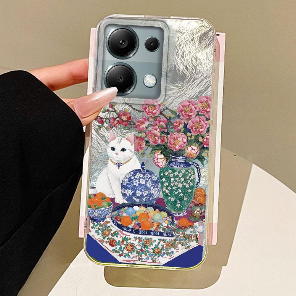 Retro Purple Cat Flower Women Phone Case for Xiaomi Redmi Note 14 13 12 11 11S 10 10S Pro 9C 13C 14C A5 A3 A4 A3X 9C A1 A2 Cover Redmi Note9 4G білий
Retro Purple Cat Flower Women Phone Case for Xiaomi Redmi Note 14 13 12 11 11S 10 10S Pro 9C 13C 14C A5 A3 A4 A3X 9C A1 A2 Cover Redmi Note9 4G білий