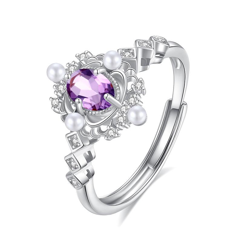 Light luxury natural crystal stone bead opening ring s925 sterling silver women s temperament versatile snowflake small fresh ring fashion gift Adjustable opening
Light luxury natural crystal stone bead opening ring s925 sterling silver women s temperament versatile snowflake small fresh ring fashion gift Adjustable opening