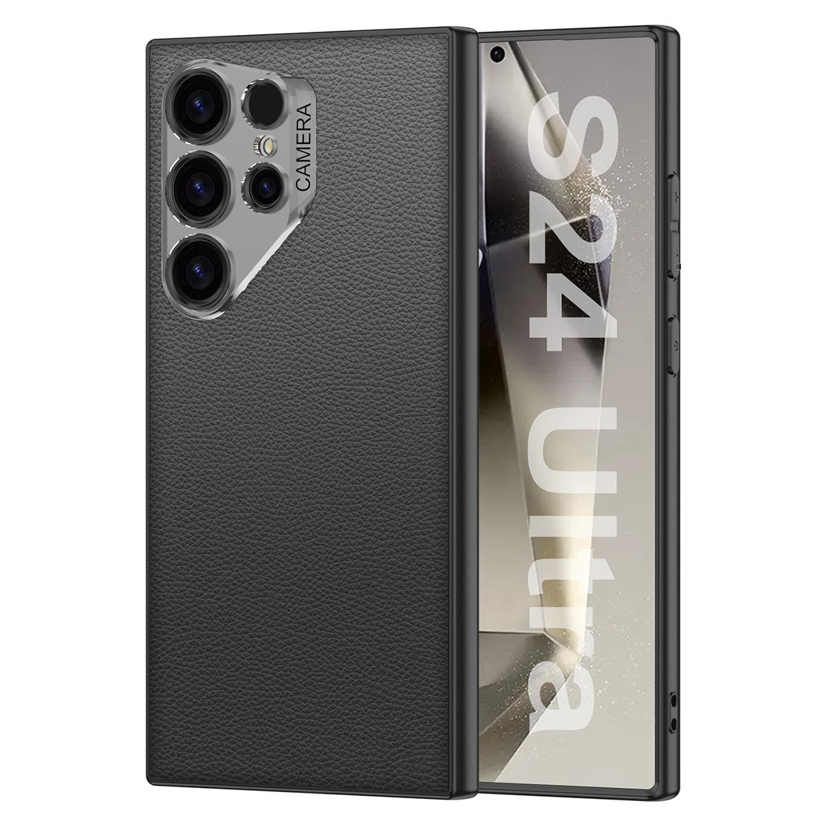 GKK For Samsung Galaxy S24 Ultra Case PU+TPU+PC Protective Phone Cover with Clear Lens Hole Black
GKK For Samsung Galaxy S24 Ultra Case PU+TPU+PC Protective Phone Cover with Clear Lens Hole Black