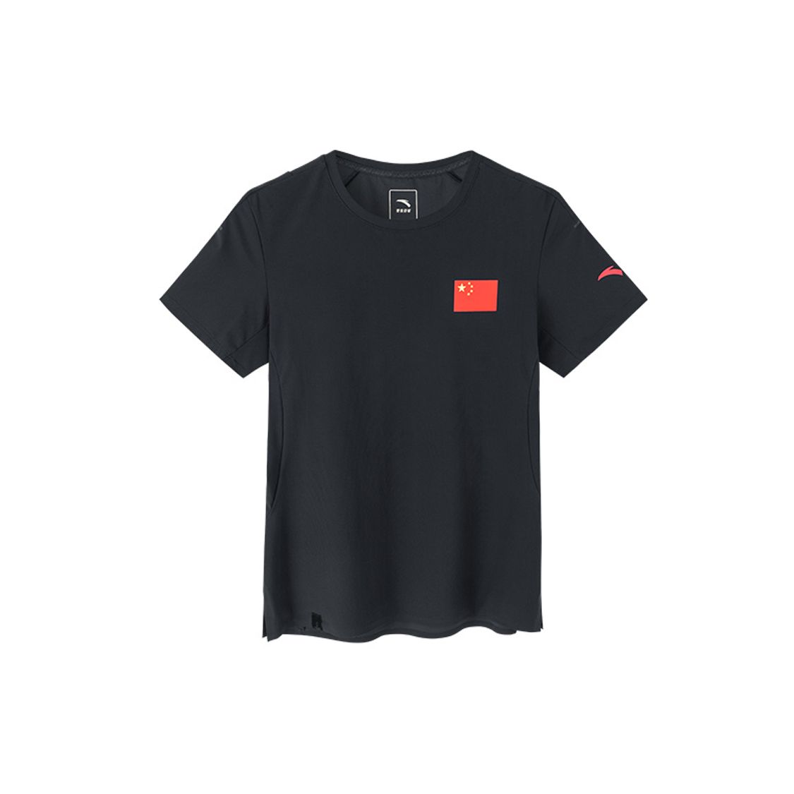 Anta Solid Color Logo National Flag Print Round Neck T-Shirt Women Tops Black 162250104-2 M
Anta Solid Color Logo National Flag Print Round Neck T-Shirt Women Tops Black 162250104-2 M