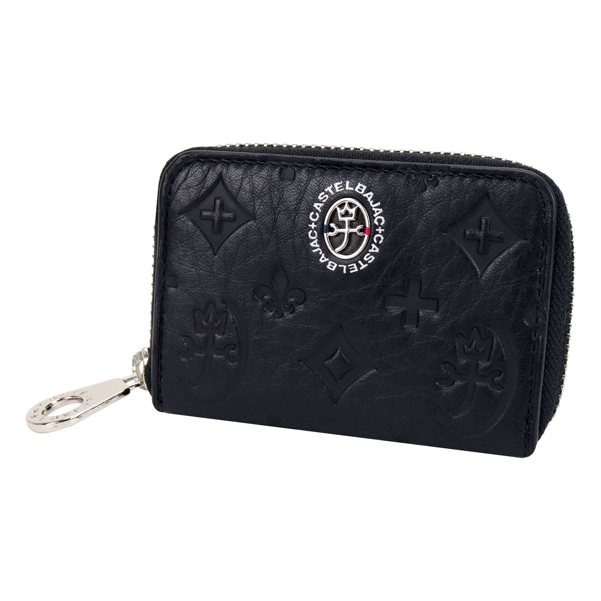 Castelbajac Marcel Leather Coin Case with Key Ring Leather (Black/BLK)
Castelbajac Marcel Leather Coin Case with Key Ring Leather (Black/BLK)