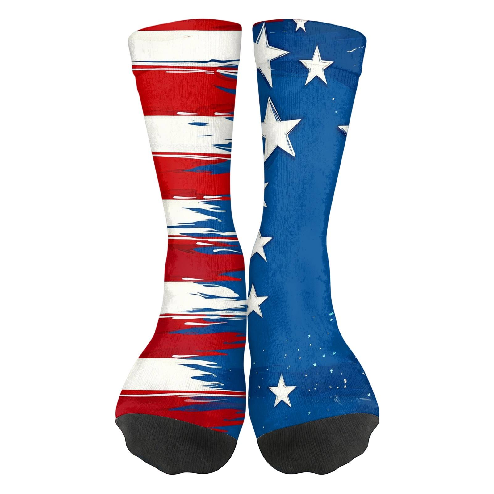 Women’s Breathable Comfortable Crew Socks with Independence Day Print Soft Stretchy Fabric Medium Length Design for Daily Wear One Size красный
Women’s Breathable Comfortable Crew Socks with Independence Day Print Soft Stretchy Fabric Medium Length Design for Daily Wear One Size красный