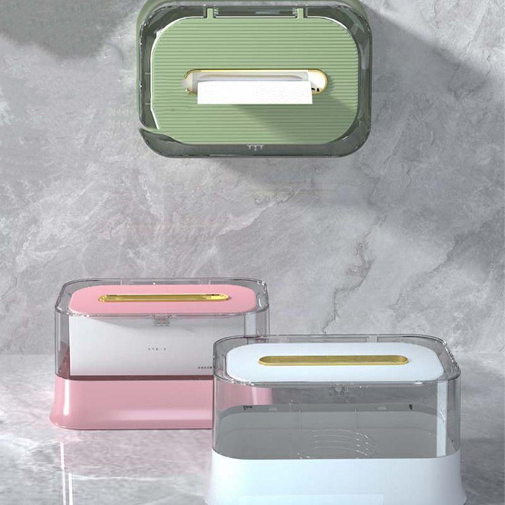 Wall Mounted Spring Tissue Box Waterproof Paper Storage Box Paper Extraction Dispenser for Home зелёный
Wall Mounted Spring Tissue Box Waterproof Paper Storage Box Paper Extraction Dispenser for Home зелёный