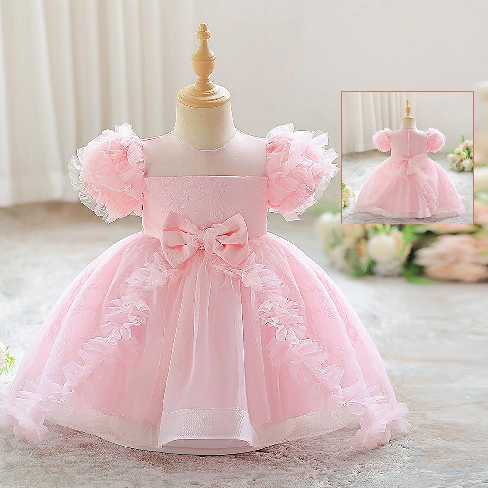 2026 Children s Lace Mesh Princess Dress: First Birthday, Wedding, Flower Girl Celebration 80cm/9-12 Months
2026 Children s Lace Mesh Princess Dress: First Birthday, Wedding, Flower Girl Celebration 80cm/9-12 Months