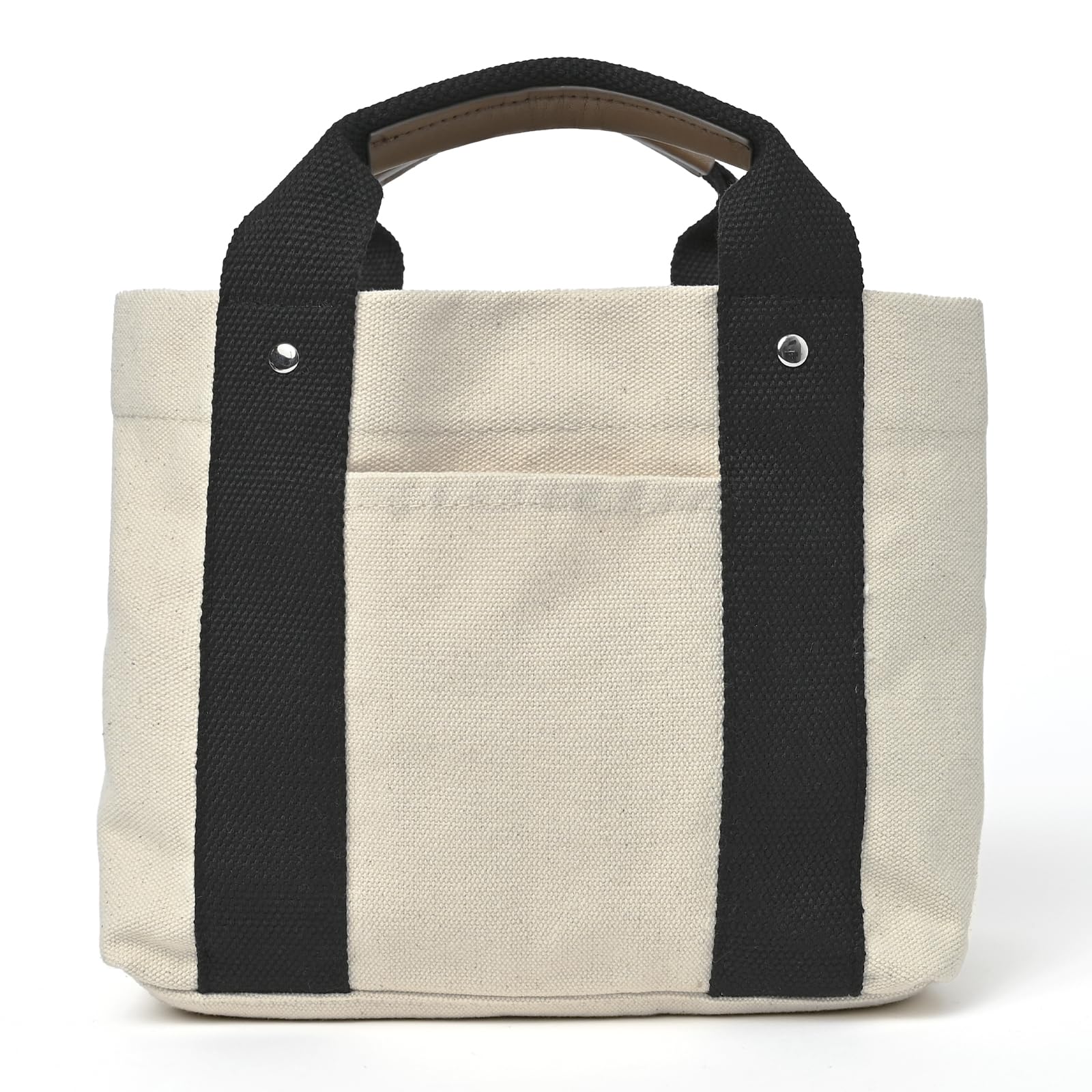 Міні-сумка-тоут QUARE для чоловіків та кілька великих тканинних полотняних сумок x жінок, полотно, кишені, місткість, роздільники, популярна, маленька, проста, (Слонова кістка Чорний)
Міні-сумка-тоут QUARE для чоловіків та кілька великих тканинних полотняних сумок x жінок, полотно, кишені, місткість, роздільники, популярна, маленька, проста, (Слонова кістка Чорний)