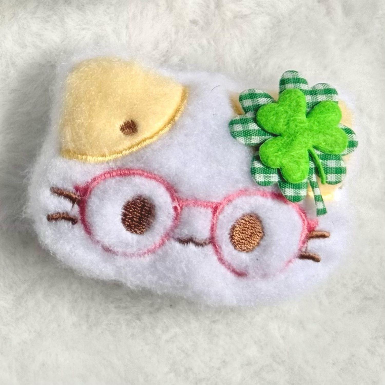 Kawaii Green Clover Cat Plush Keyring Small Kitty Charm Keychain For Women Girls Cute Bag Pendant Couple Friend Gifts
Kawaii Green Clover Cat Plush Keyring Small Kitty Charm Keychain For Women Girls Cute Bag Pendant Couple Friend Gifts