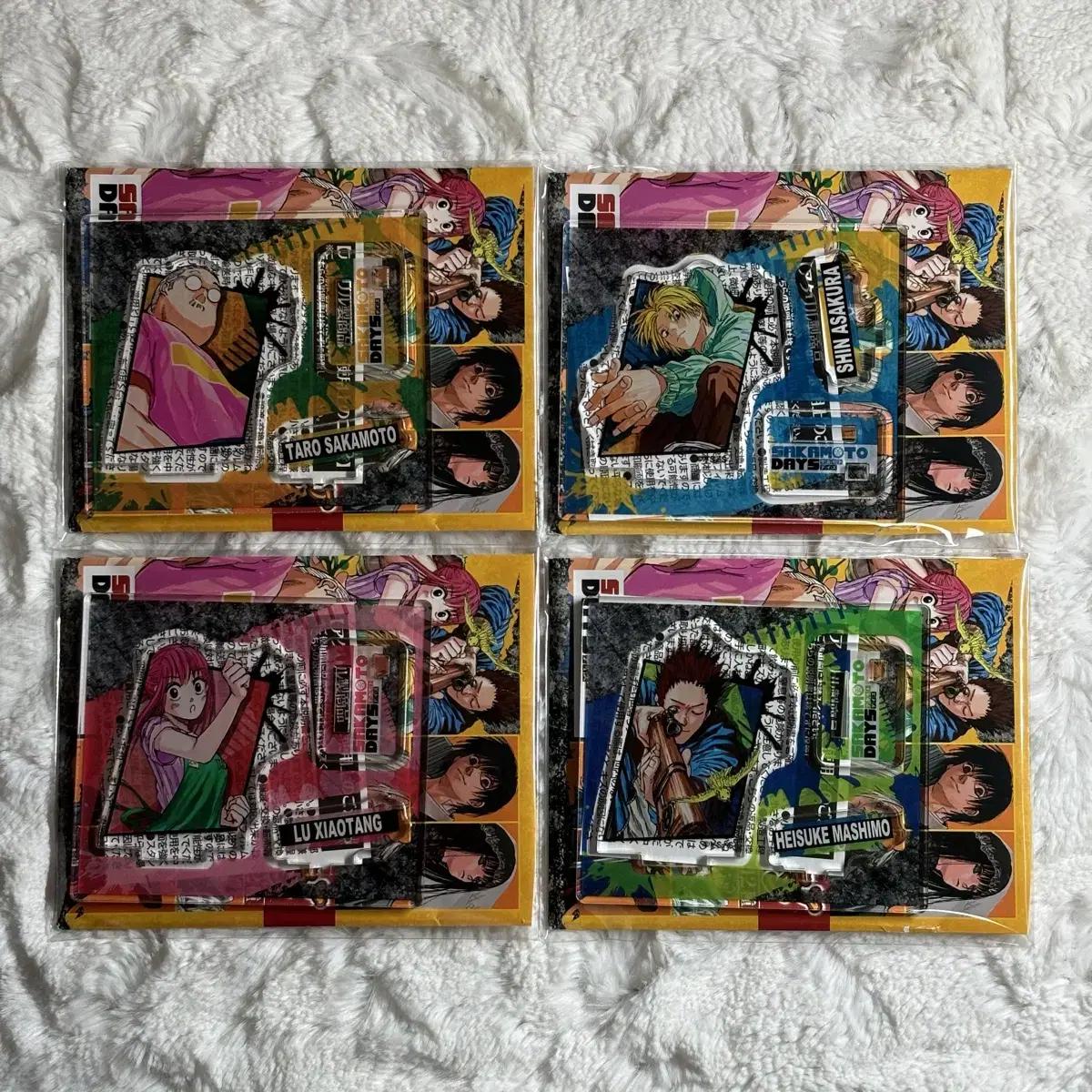 Sakamoto Days Taro Shin Ru Heisuke Jump Figure Acrylic Original Picture
Sakamoto Days Taro Shin Ru Heisuke Jump Figure Acrylic Original Picture