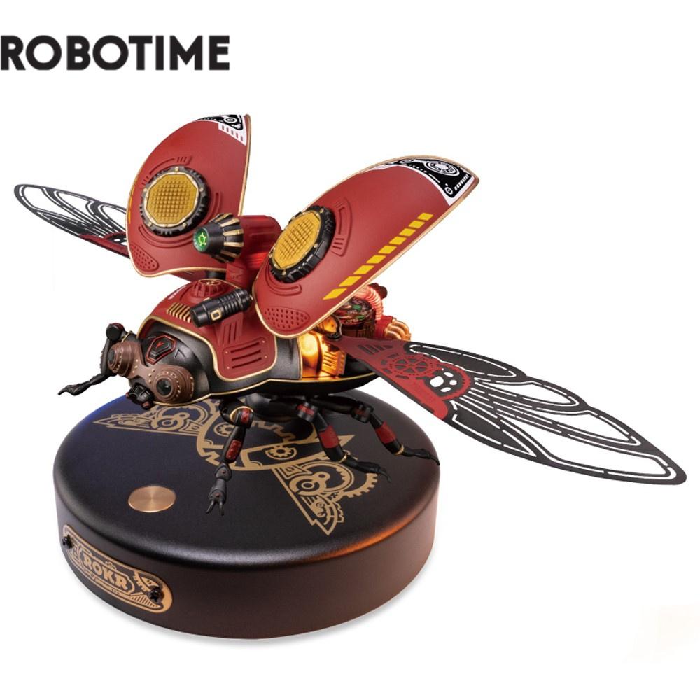 Robotime Rokr Scout Beetle MI02 ABS Металл Панк Стиль 3D-головоломка Подарок для мальчиков и взрослых Простая сборка Механическая конструкция DIY Игрушки
Robotime Rokr Scout Beetle MI02 ABS Металл Панк Стиль 3D-головоломка Подарок для мальчиков и взрослых Простая сборка Механическая конструкция DIY Игрушки