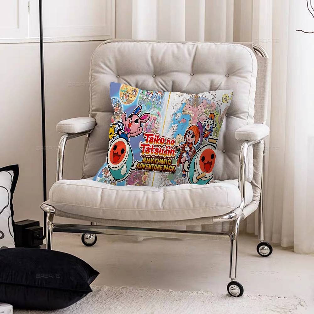 Game T-Taiko No T-Tatsujin Decorative Room Aesthetics Pillow Case Home Decor Bedroom Sofa Bed Couch Pillow Cover 45x45 12x12Inch
Game T-Taiko No T-Tatsujin Decorative Room Aesthetics Pillow Case Home Decor Bedroom Sofa Bed Couch Pillow Cover 45x45 12x12Inch
