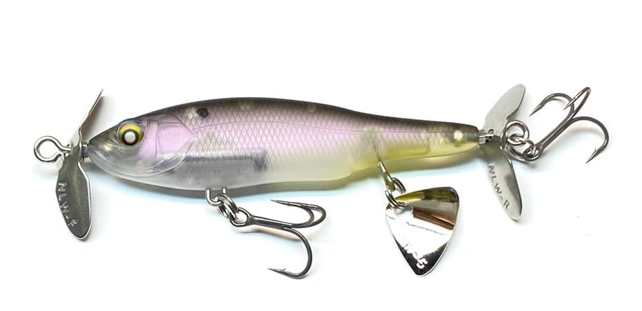Nishine Lure Works BABY ABINO 70F Ghost Shad #4
Nishine Lure Works BABY ABINO 70F Ghost Shad #4