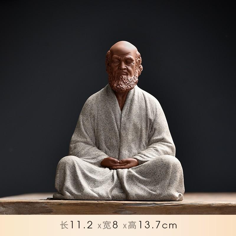 Статуэтки индийских фигурок Бодхидхармы Дзен Фиолетовый Песок Буддизм для украшения, дома, гостиной, чайной комнаты Керамические изделия, ручная работа
Статуэтки индийских фигурок Бодхидхармы Дзен Фиолетовый Песок Буддизм для украшения, дома, гостиной, чайной комнаты Керамические изделия, ручная работа